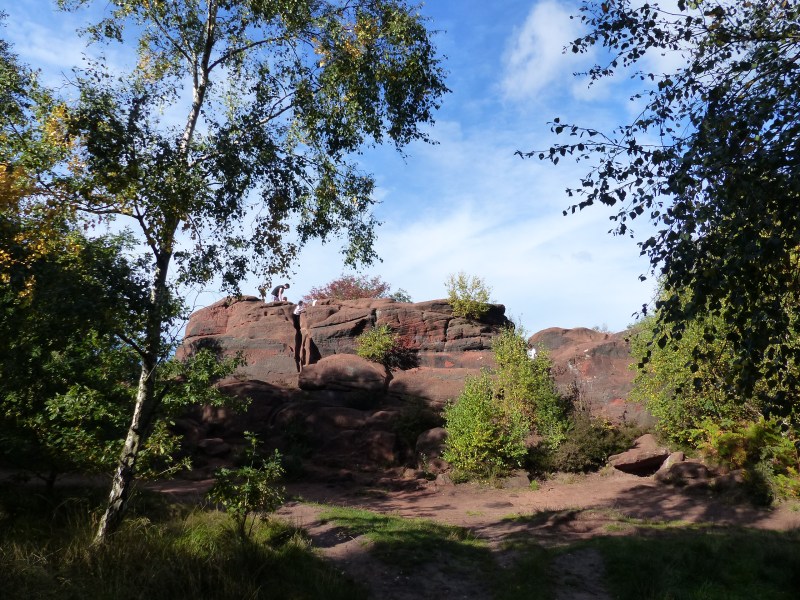 Thor's Stone at Thurstaston