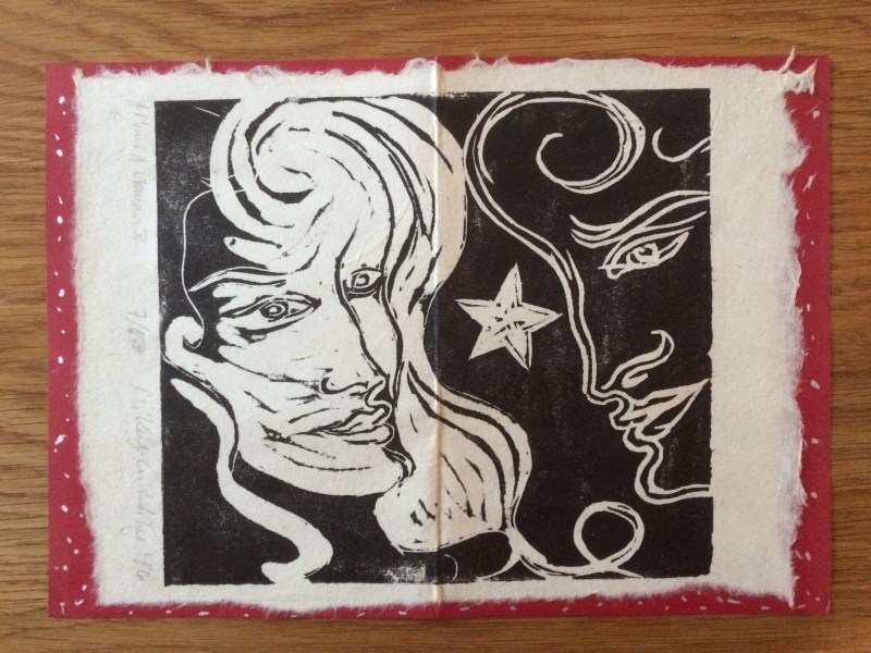 Xmas card by Mikey Cuddihy